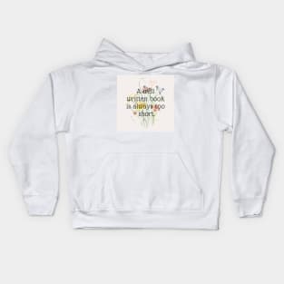 A well written book Kids Hoodie